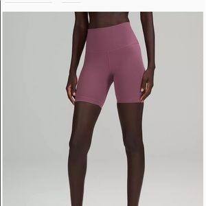 lululemon athletica Mauve Bike Shorts